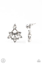 Load image into Gallery viewer, Pre-order Crystal Constellations - Silver Jacket Earrings