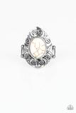 Mega Mother Nature - White Stone - Ring