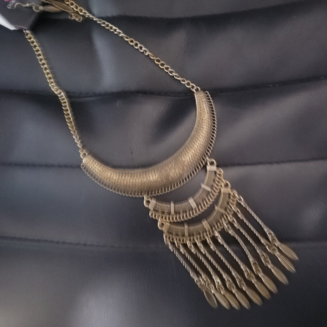 Brass necklace
