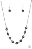 Starlit Socials - Silver - Necklace & Earrings