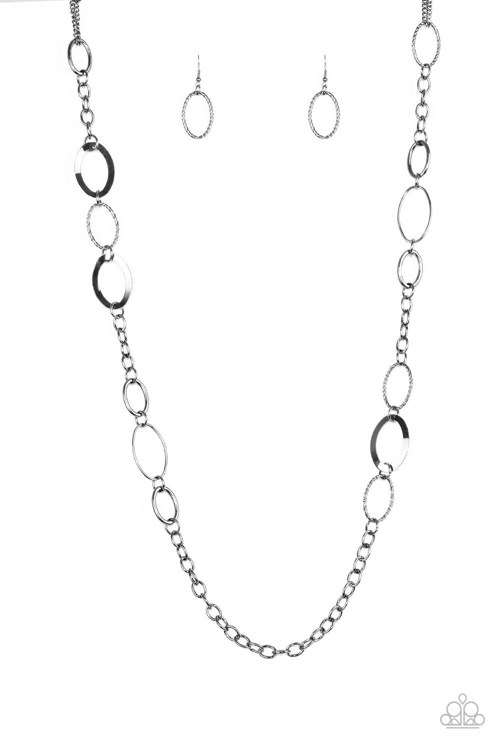 Chain Cadence - Black Gunmetal - Necklace 