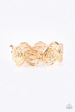 Load image into Gallery viewer, Beat Around The ROSEBUSH - Gold Rosebud 

