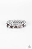 Always On The GLOW - Purple Moonstone - Stretchy Bracelets