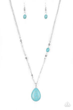 Load image into Gallery viewer, Peaceful Prairies - Blue Necklace
