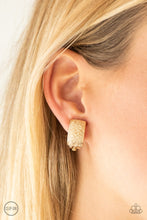 Load image into Gallery viewer, Cirque Du Couture - Gold Clip-On Earrings - Paparazzi
