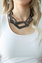 Load image into Gallery viewer, Break The Mold - Black/Gunmetal Necklace 
