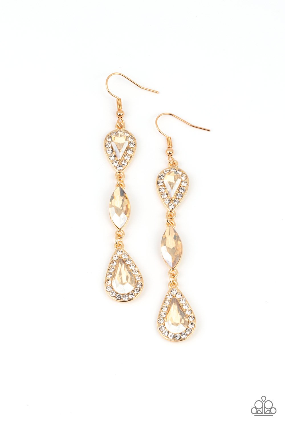Test of TIMELESS - Gold - Earrings