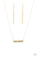 Load image into Gallery viewer, Paparazzi Raising My Tribe - Gold - Necklace and matching Earrings
