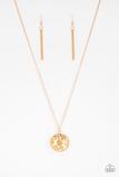 Dauntless Diva - Gold Necklace