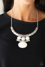 Load image into Gallery viewer, Commander In CHIEFETTE - White Necklace
