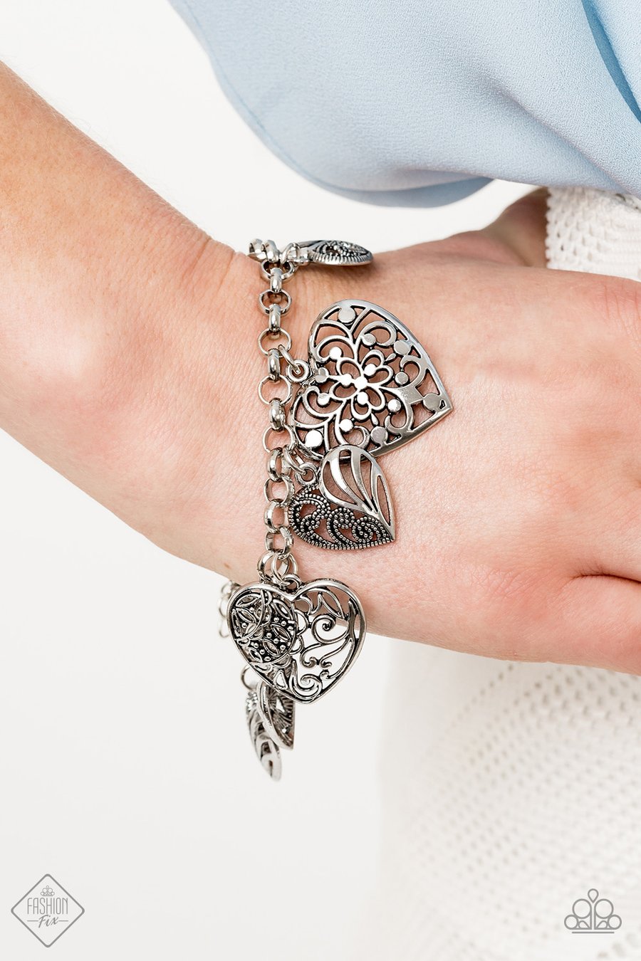 Completely Devoted - Silver Bracelet