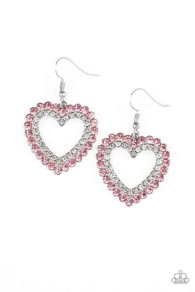 High School Sweethearts - Pink ♥ Earrings