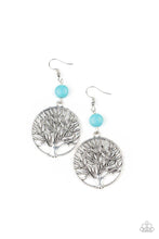 Load image into Gallery viewer, Bountiful Branches - Blue ♥ Earrings
