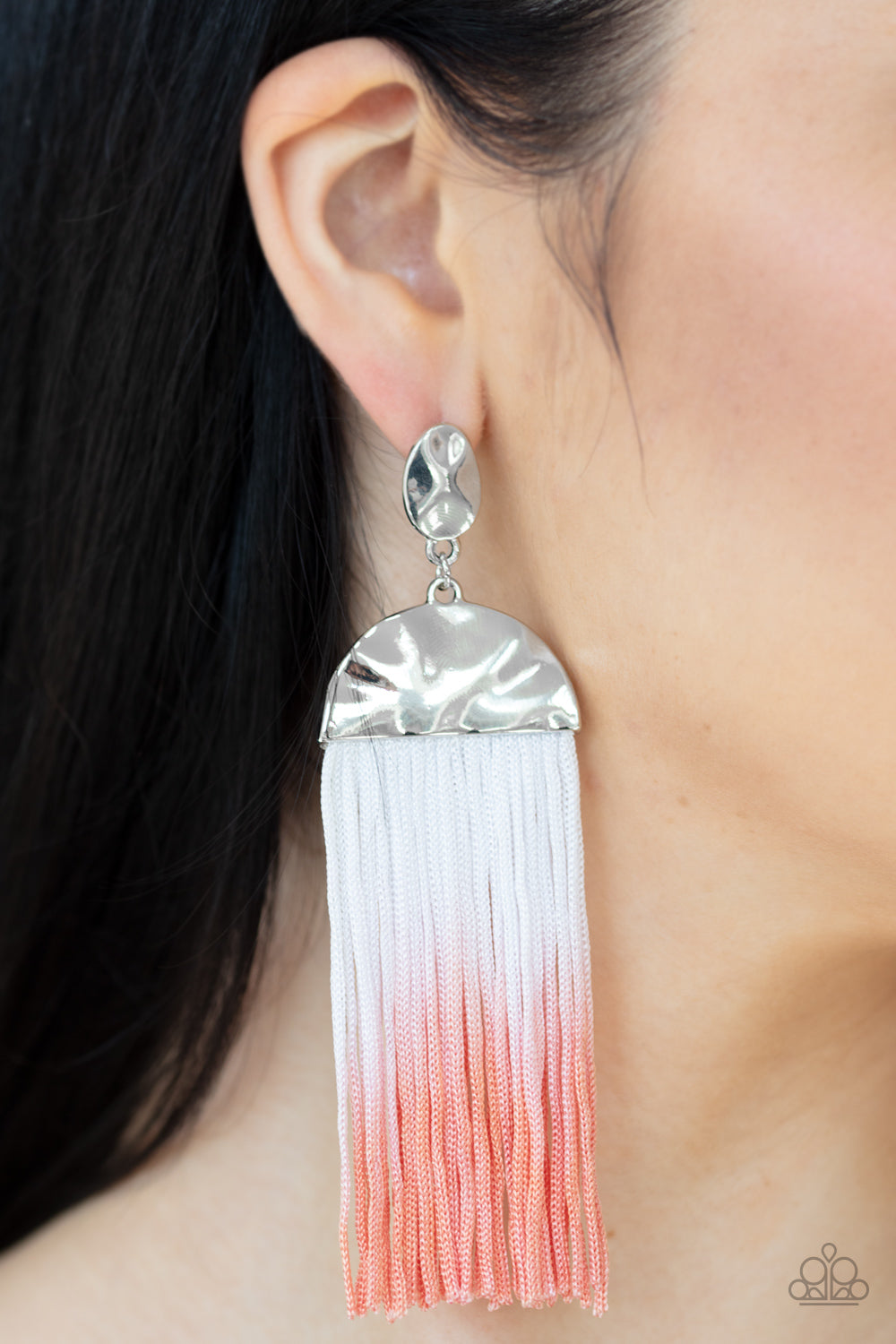 Pre-order Rope Them In - Orange Earrings 