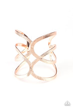 Load image into Gallery viewer, Crossing The Finish Line - Rose Gold Cuff
