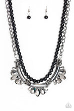 Load image into Gallery viewer, Bow Before The Queen - Black - Necklace
