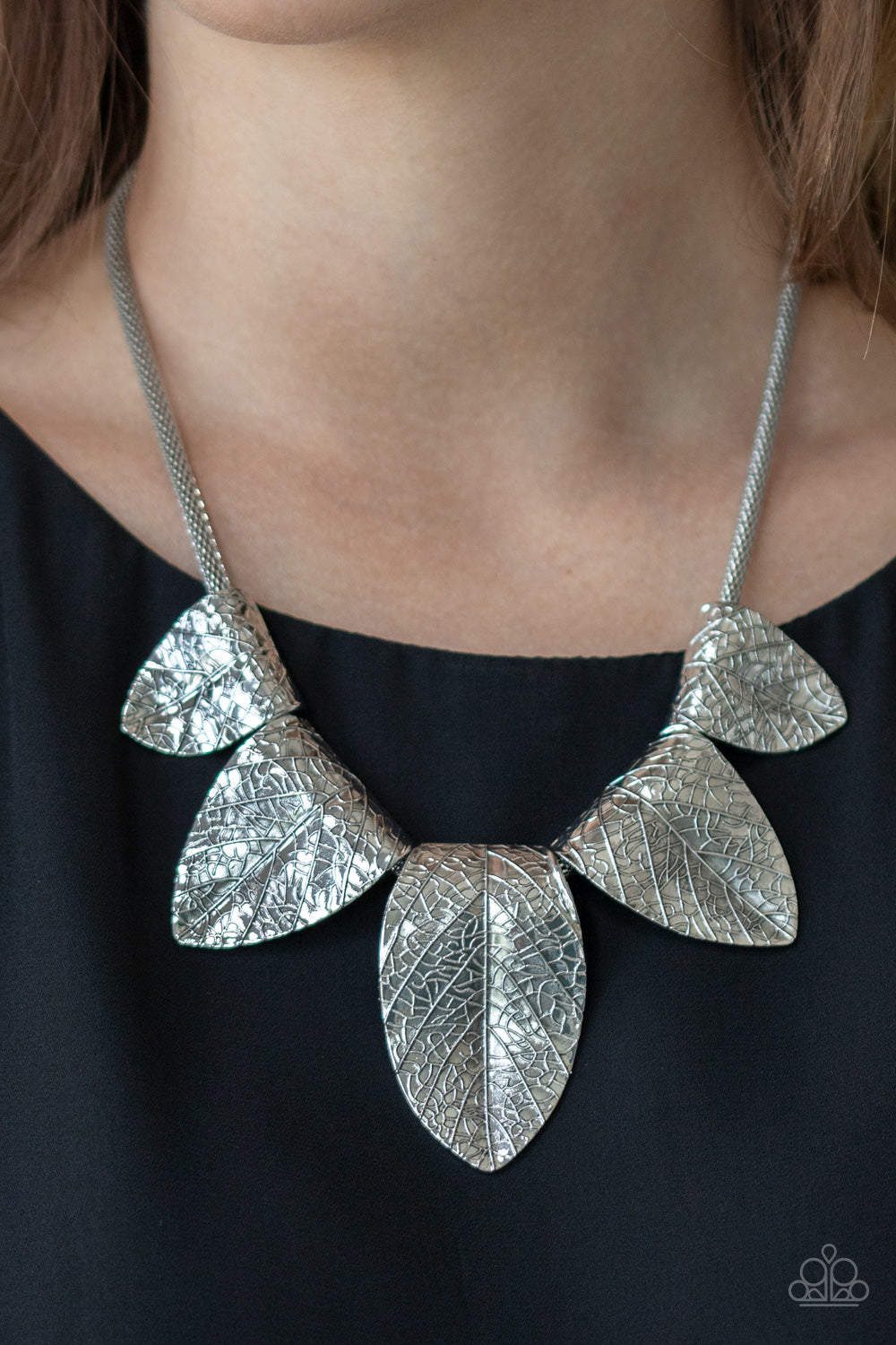 Garden Gatherer - Silver Necklace 