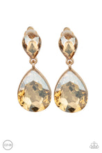 Load image into Gallery viewer, Aim For The MEGASTARS - Gold Clip-On Earrings
