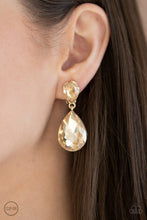 Load image into Gallery viewer, Aim For The MEGASTARS - Gold Clip-On Earrings
