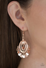 Load image into Gallery viewer, Chime Chic - Rose Gold Earrings 
