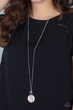 Load image into Gallery viewer, Liberty And Justice For All - Blue Necklace 

