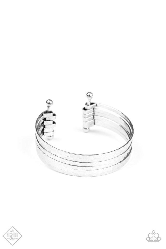 BAUBLE-Headed - Silver Bracelet - Paparazzi Accessories