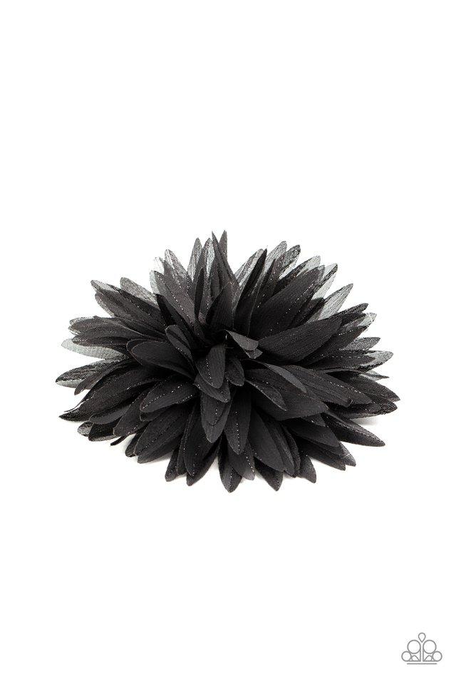Bloom Baby, Bloom - Black Hair Clip - Paparazzi Accessories