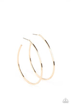 Load image into Gallery viewer, Cool Curves - Gold ♥ Earrings
