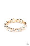 Still GLOWING Strong - Gold Paparazzi Bracelet
