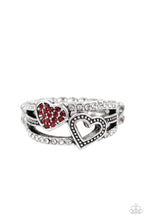 Load image into Gallery viewer, Paparazzi Accessories: You Make My Heart BLING - Red Ring

