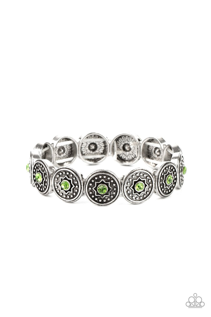 Colorfully Celestial - Green ♥ Bracelet