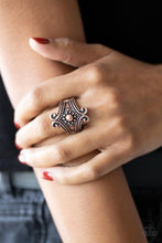 Load image into Gallery viewer, ARTISAN ARTIFICE COPPER-RING

