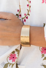 Load image into Gallery viewer, Coolly Curved - Gold Bracelet 
