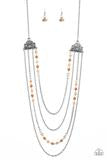  Pharaoh Finesse - Brown - Necklace