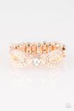 Extra Side Of Elegance Gold Ring