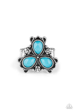 Load image into Gallery viewer, Ambrosial Garden - blue - Paparazzi ring
