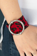 Load image into Gallery viewer, Asking FUR Trouble - red - Paparazzi bracelet
