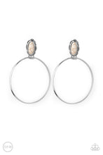 Load image into Gallery viewer, At Long LASSO - white - Paparazzi CLIP ON earrings
