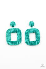 Load image into Gallery viewer, Beaded Bella - blue - Paparazzi earrings

