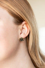 Load image into Gallery viewer, Best Rosebuds - brass - Paparazzi earrings
