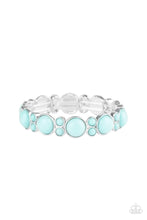 Load image into Gallery viewer, Bubbly Belle - blue - Paparazzi bracelet
