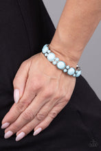 Load image into Gallery viewer, Bubbly Belle - blue - Paparazzi bracelet

