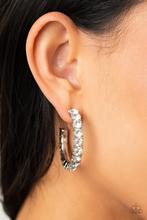 Load image into Gallery viewer, CLASSY Is In Session - white - Paparazzi earrings
