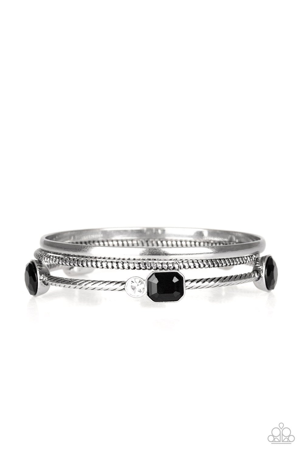 City Slicker Sleek - black - Paparazzi bracelet