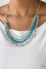 Load image into Gallery viewer, Color Bomb - blue - Paparazzi necklace
