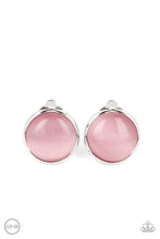 Load image into Gallery viewer, Cool Pools - pink - Paparazzi CLIP ON earrings
