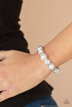 Load image into Gallery viewer, Elegant Entertainment - white - Paparazzi bracelet
