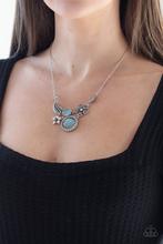 Load image into Gallery viewer, Exquisitely Eden - blue - Paparazzi necklace
