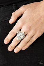 Load image into Gallery viewer, Hive Hustle Life of the Party White Ring
