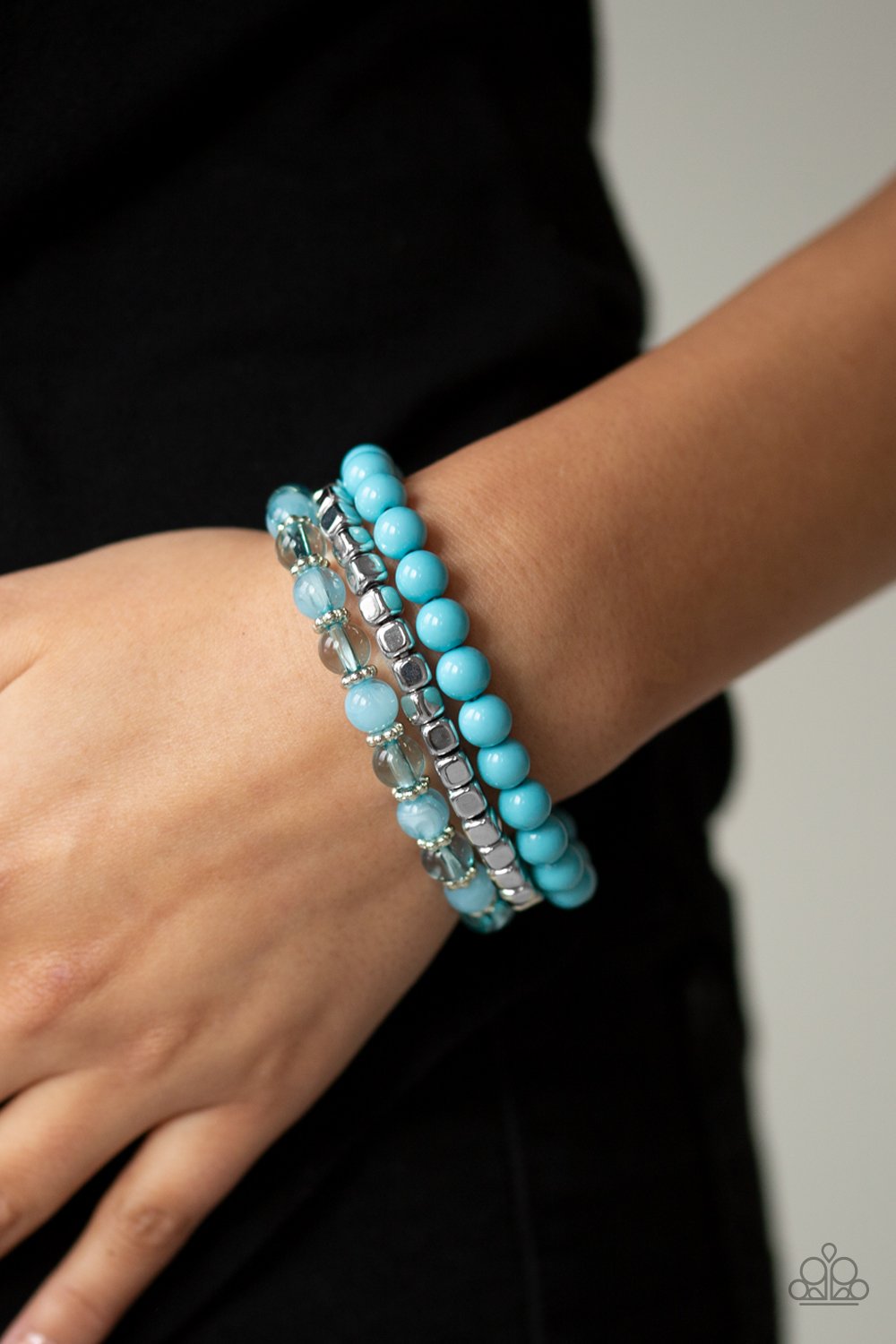 Globetrotter Glam - blue - Paparazzi bracelet